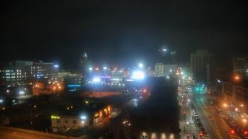 Weather camera view of Akron Beacon Journal.