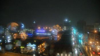 Weather camera view of Akron Beacon Journal.