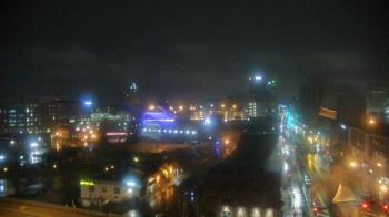 Weather camera view of Akron Beacon Journal.