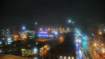 Weather camera view of Akron Beacon Journal.