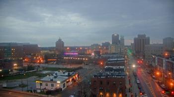 Weather camera view of Akron Beacon Journal.