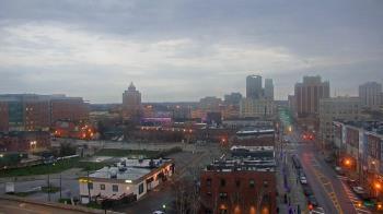 Weather camera view of Akron Beacon Journal.