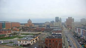 Weather camera view of Akron Beacon Journal.