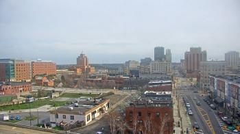 Weather camera view of Akron Beacon Journal.