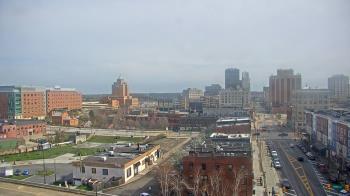Weather camera view of Akron Beacon Journal.