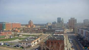 Weather camera view of Akron Beacon Journal.