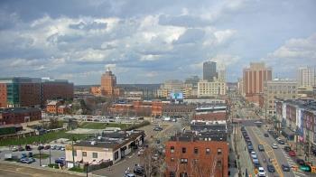 Weather camera view of Akron Beacon Journal.