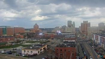 Weather camera view of Akron Beacon Journal.