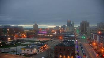 Weather camera view of Akron Beacon Journal.