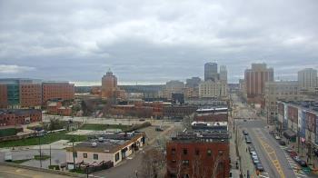 Weather camera view of Akron Beacon Journal.