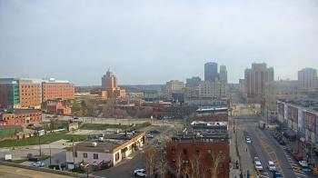 Weather camera view of Akron Beacon Journal.