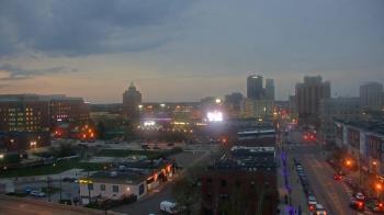 Weather camera view of Akron Beacon Journal.