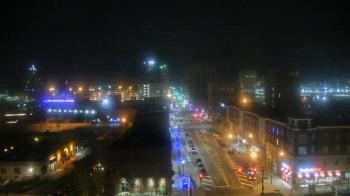 Weather camera view of Akron Beacon Journal.