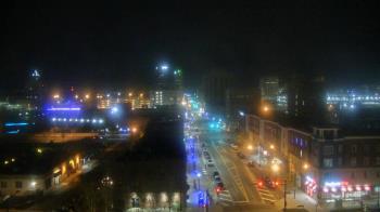 Weather camera view of Akron Beacon Journal.