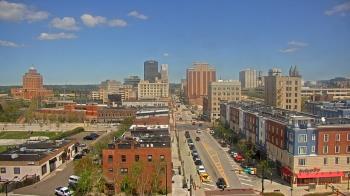 Weather camera view of Akron Beacon Journal.