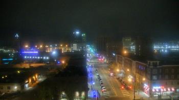 Weather camera view of Akron Beacon Journal.