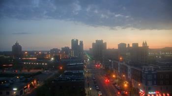 Weather camera view of Akron Beacon Journal.