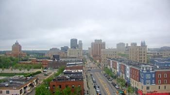 Weather camera view of Akron Beacon Journal.