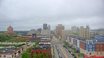 Weather camera view of Akron Beacon Journal.