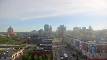 Weather camera view of Akron Beacon Journal.