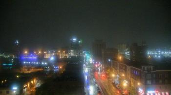 Weather camera view of Akron Beacon Journal.