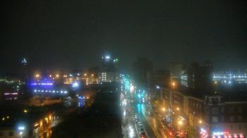 Weather camera view of Akron Beacon Journal.