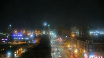 Weather camera view of Akron Beacon Journal.