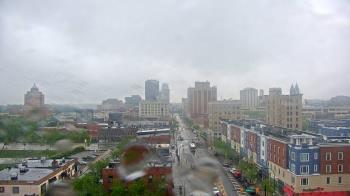 Weather camera view of Akron Beacon Journal.