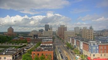 Weather camera view of Akron Beacon Journal.