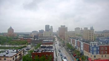 Weather camera view of Akron Beacon Journal.