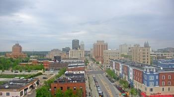 Weather camera view of Akron Beacon Journal.