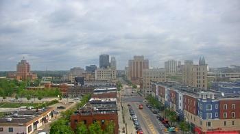 Weather camera view of Akron Beacon Journal.