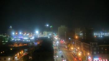 Weather camera view of Akron Beacon Journal.