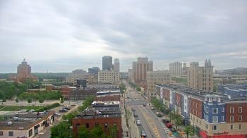 Weather camera view of Akron Beacon Journal.