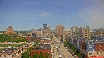 Weather camera view of Akron Beacon Journal.