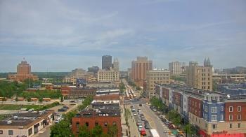 Weather camera view of Akron Beacon Journal.