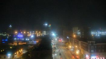 Weather camera view of Akron Beacon Journal.