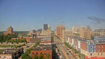 Weather camera view of Akron Beacon Journal.