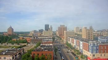 Weather camera view of Akron Beacon Journal.