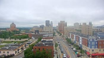 Weather camera view of Akron Beacon Journal.