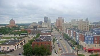 Weather camera view of Akron Beacon Journal.