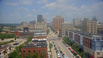 Weather camera view of Akron Beacon Journal.