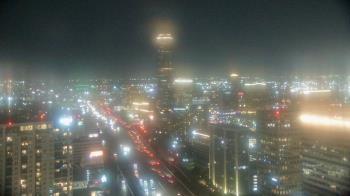 Weather camera view of Amegy Bank of Texas.