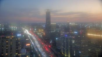 Weather camera view of Amegy Bank of Texas.