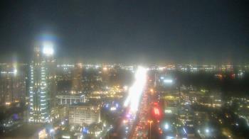 Weather camera view of Amegy Bank of Texas.