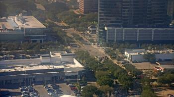 Weather camera view of Amegy Bank of Texas.