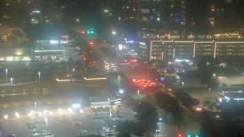 Weather camera view of Amegy Bank of Texas.