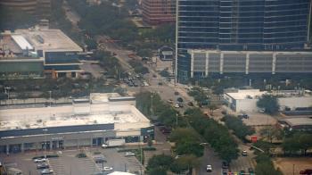 Weather camera view of Amegy Bank of Texas.