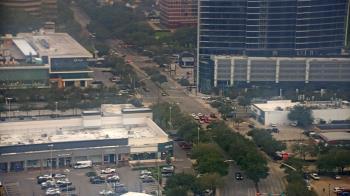 Weather camera view of Amegy Bank of Texas.