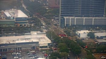 Weather camera view of Amegy Bank of Texas.